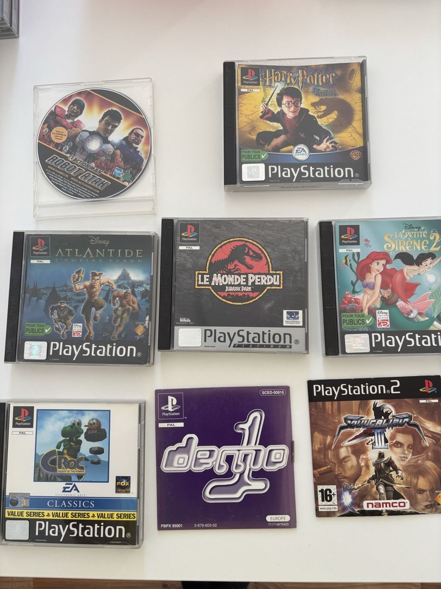 Giochi: Lot jeux PS1 + PS2 – Usato da La Chaux-de-Fonds venduto da DANIELA19961996