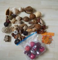 viel DEKO HERBST Materialien, Kugeln und sonstige SET Sammlu