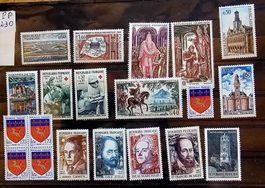 FRANCE timbres neufs ** des années 60