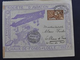 Seltener Flugpost Brief 1927   B1208K