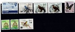 Briefmarken 8x Sri Lanka
