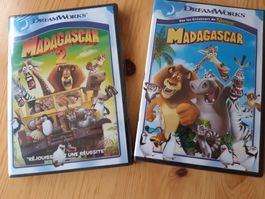 DVD Madagascar 1 et 2, neuf