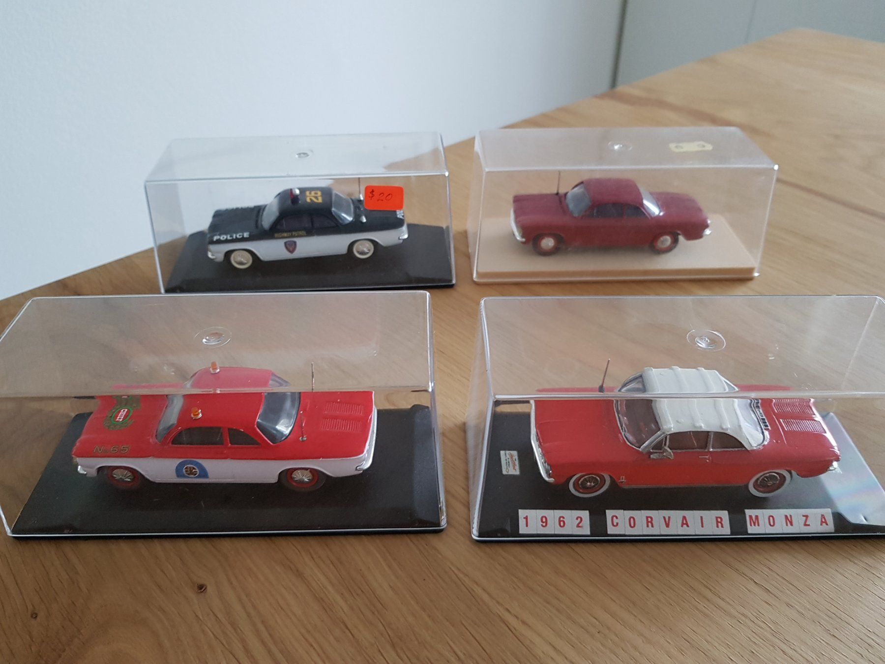 Eligor Modellini d'auto: Eligor Corvairs (4 Stück) – Usato da Wetzikon ZH venduto da 65corsa 5
