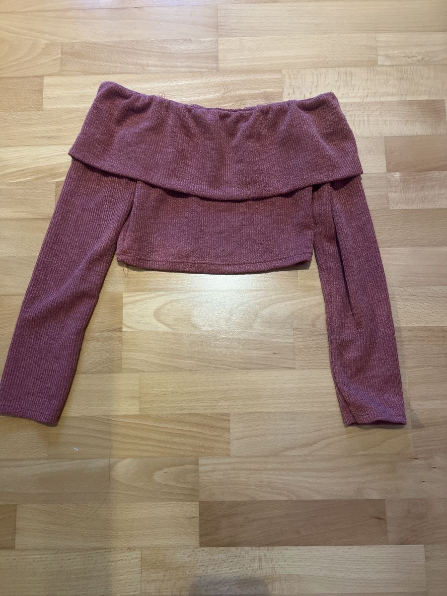 Top: Langarmtop schulterfrei – Usato da Oberengstringen venduto da pri_c8jk