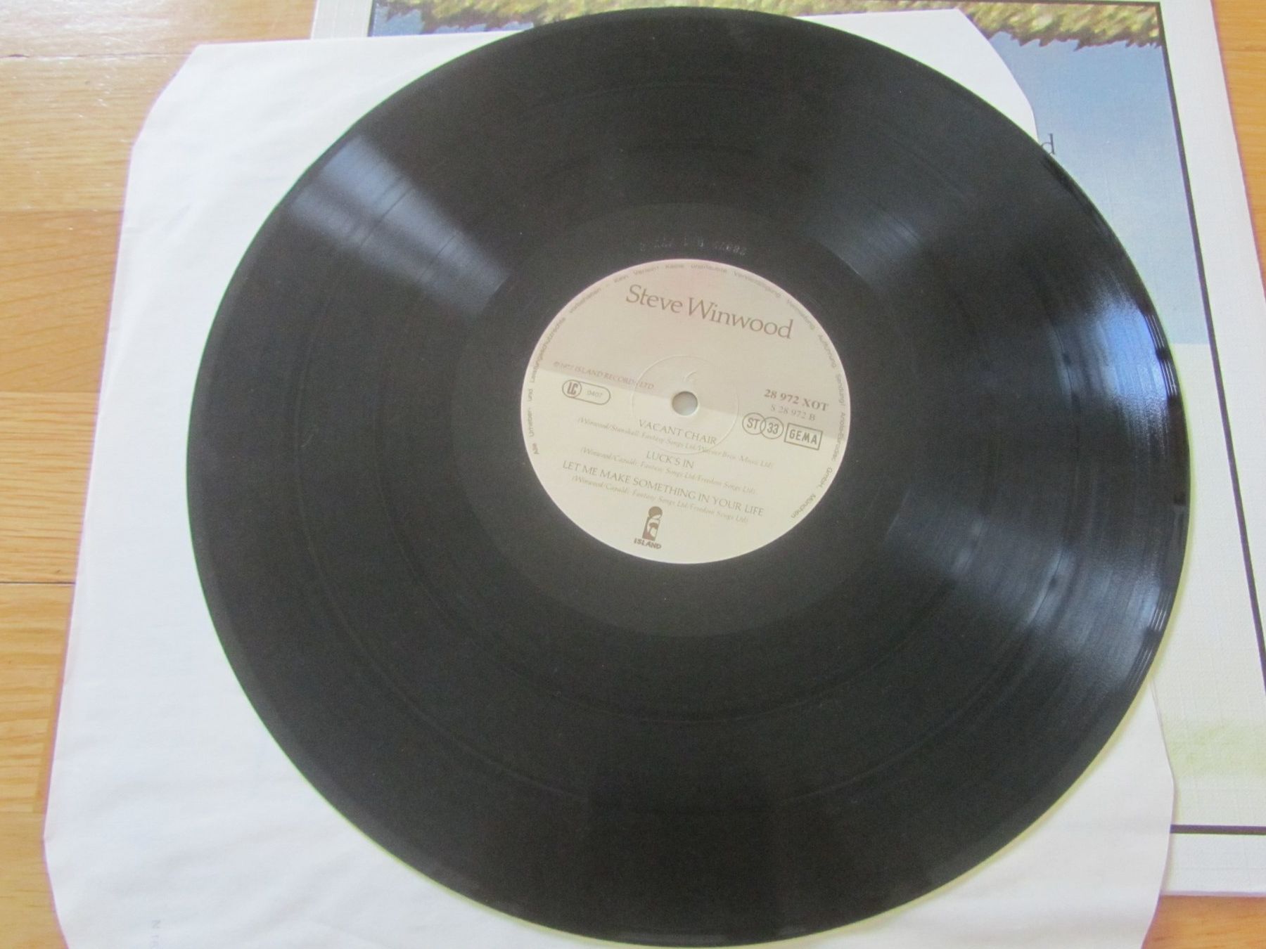 Schallplatten: Steve Winwood, Same – Gebraucht aus Seengen von mikelele 3