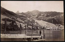 Fotografie Montreux-Clarens, Bootsanlege