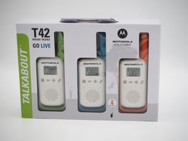 MOTOROLA T42 Triple Walkie- Talkies (21089)