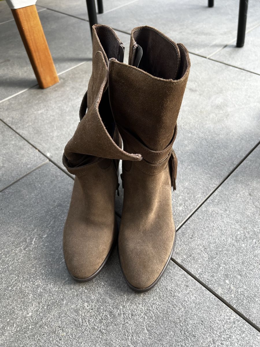 Scarpe da donna: Roberto Santi Wildleder Stiefel Gr. 38 – Nuovo (secondo la descrizione) da Dürrenäsch venduto da Fonsi_12 1