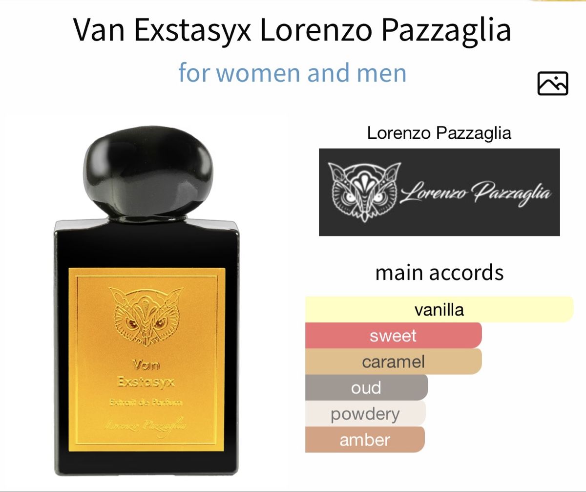 Profumi & Eau de Toilette: Lorenzo Pazzaglia Van Exstasyx – Nuovo (secondo la descrizione) da Winterthur venduto da Selinnn 3