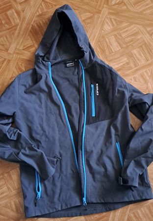 Softshell Jacke Icepeak grau blau Grösse M gebraucht