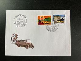 FDC 100 Jahre Postautolinien
