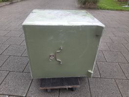 Tresor, Kassenschrank, grün mit 1Schlüssel