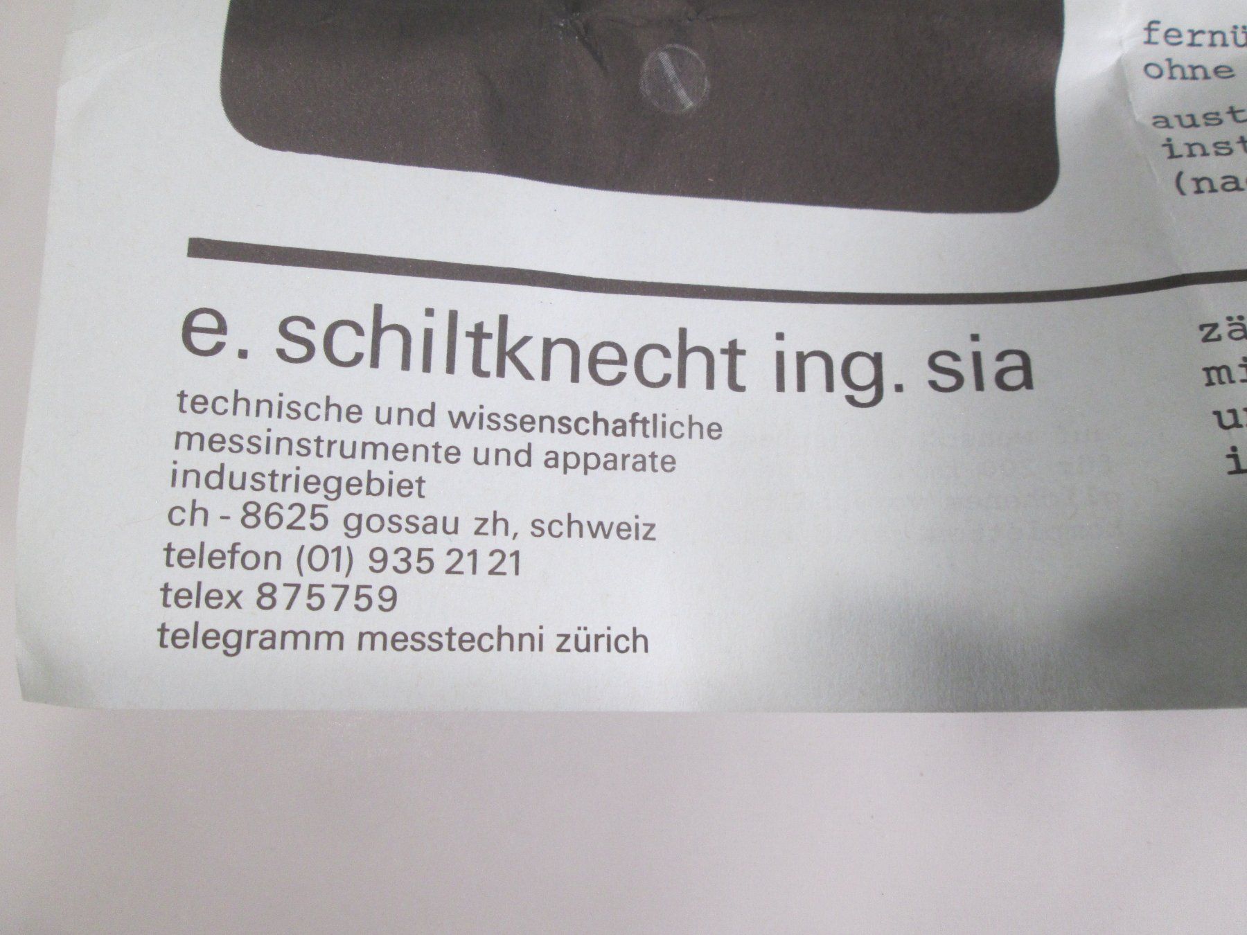 Misurare: original E. Schiltknecht Yacht Windmesser – Usato da Rapperswil SG venduto da designandmore 2