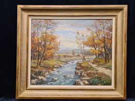 Flusslandschaft Ölgemälde