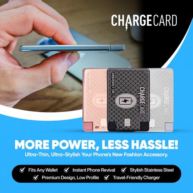 Caricatori & Batterie: Powerbank - ChargeCard – Nuovo e nell'imballaggio originale da Winznau venduto da Cuorepazzu01