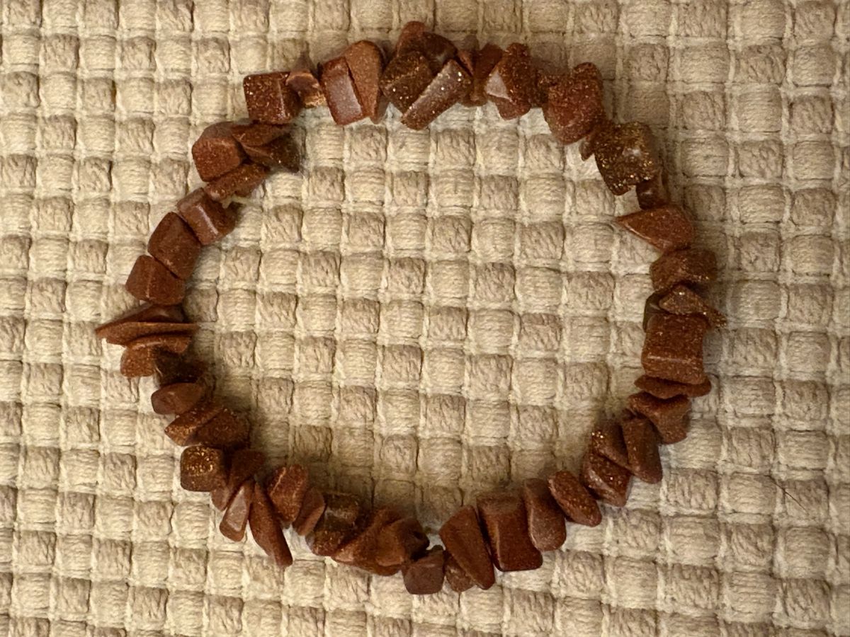 Bracciali & Braccialetti: Atmkette aus Goldfluss Stein – Usato da Rümlang venduto da baselsale1