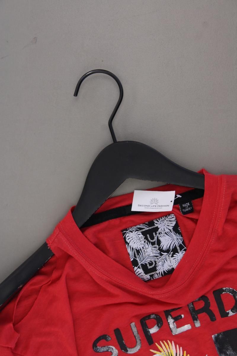 T-shirts: Superdry Printshirt Gr. S Kurzarm rot – D'occasion à Neustadt an der Waldnaab par SecondLifeFashion 1