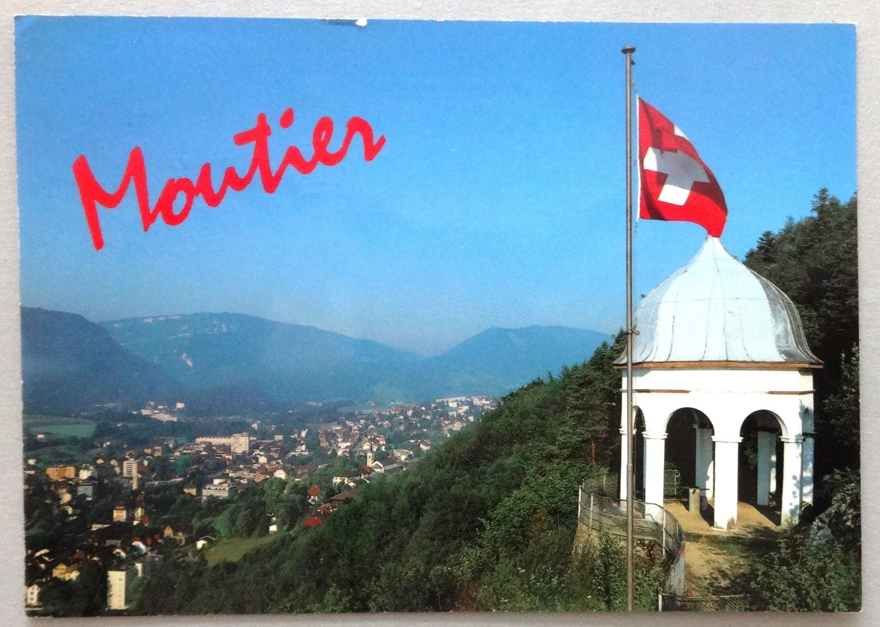 Ansichtskarten: Moutier – Gebraucht aus Fétigny von Billy2miny