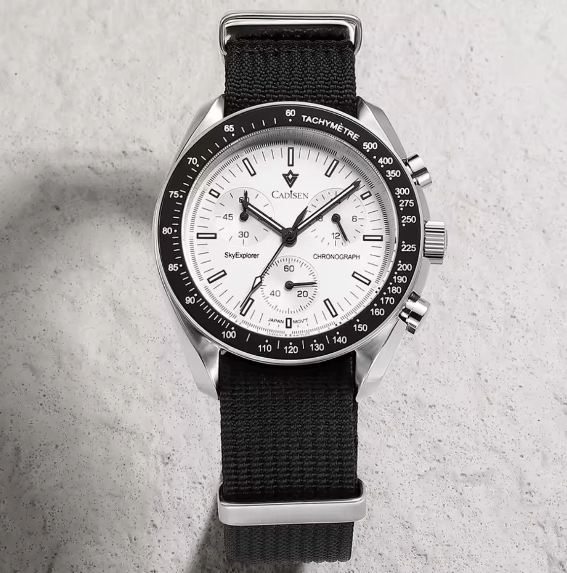 Orologi: CADISEN Herren Chronograph – Nuovo e nell'imballaggio originale da Arnegg venduto da watch-shop 2
