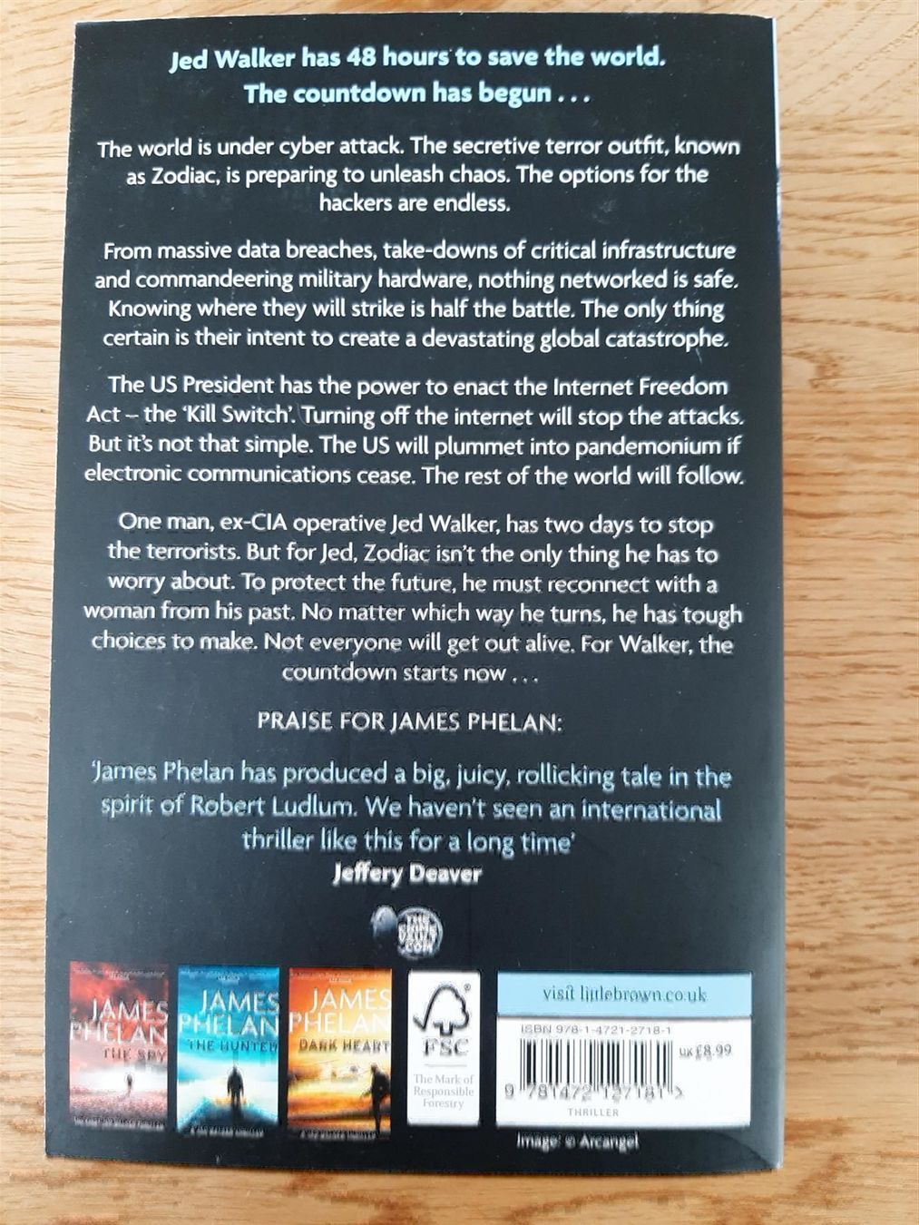 Libri: James Phelan Kill Switch (in English) – Usato da Affoltern am Albis venduto da Sabinezc 1