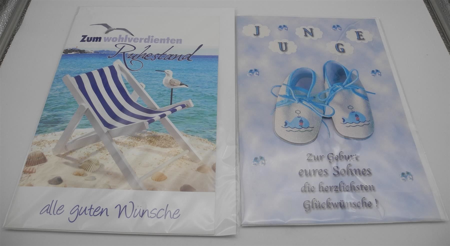 Cartoline: 4 Glückwunschkarten, Nr. 31b – Nuovo e nell'imballaggio originale da Kottwil venduto da Crazyrolf 1