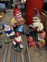 Gartenzwerge Set 5 Figuren diverse Modelle gebraucht