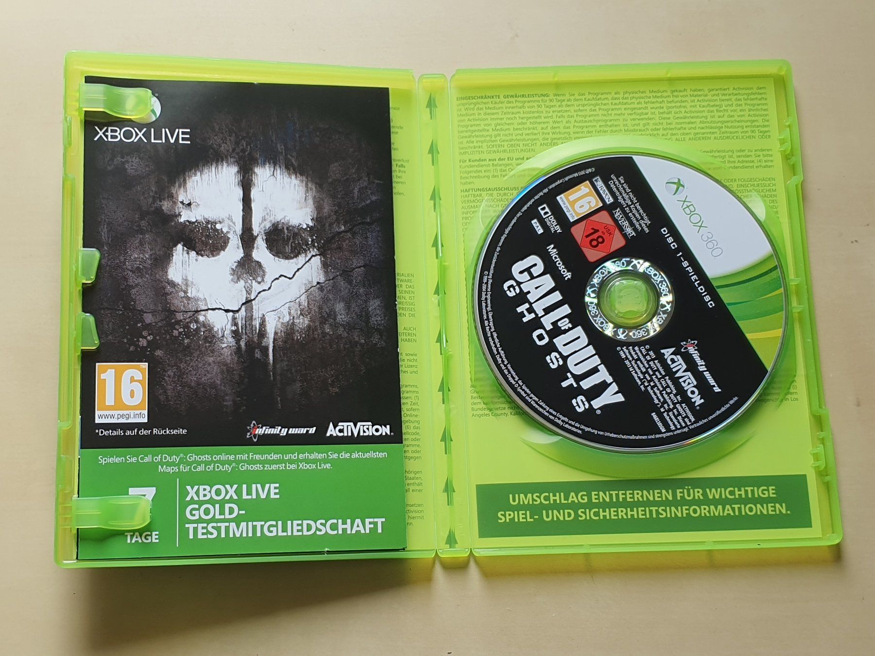 Microsoft Giochi: Call of Duty Ghosts – Usato da Stansstad venduto da collectorsshop 2
