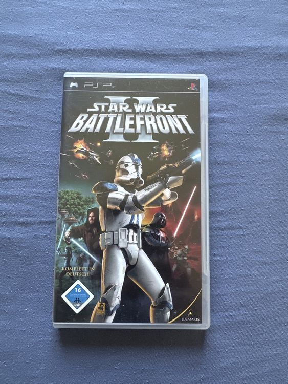 Star Wars Battlefront II PlayStation Portable (PSP) (Gebraucht) in Domat/Ems für CHF 17 – mit
