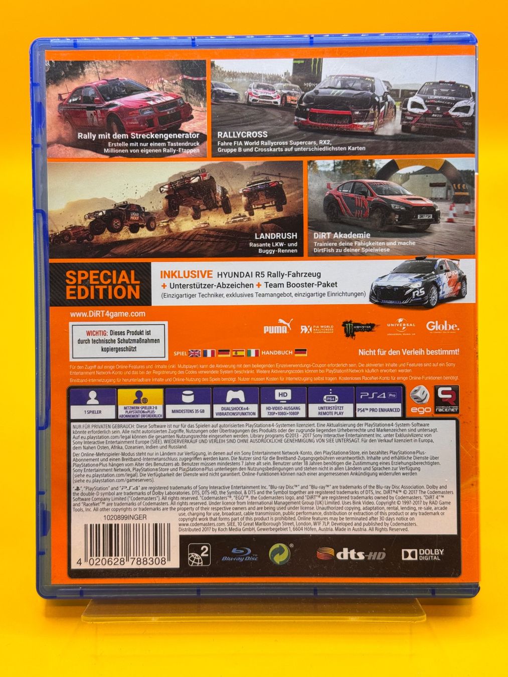 Sony Giochi: Dirt 4 PS4 Special Edition – Usato da Oberwil b. Zug venduto da silver2024 1