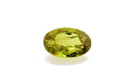 Chrysoberyll-Goldgrün-2.165 ct-Oval Schliff-Idar-Oberstein