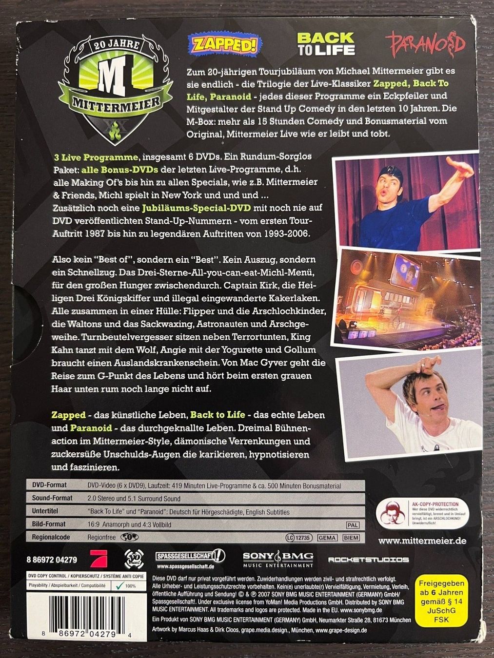 Alle DVDs: Michael Mittermeier - 20 Jahre Mittermeier – Gebraucht aus Zürich von FilmFreunde 1