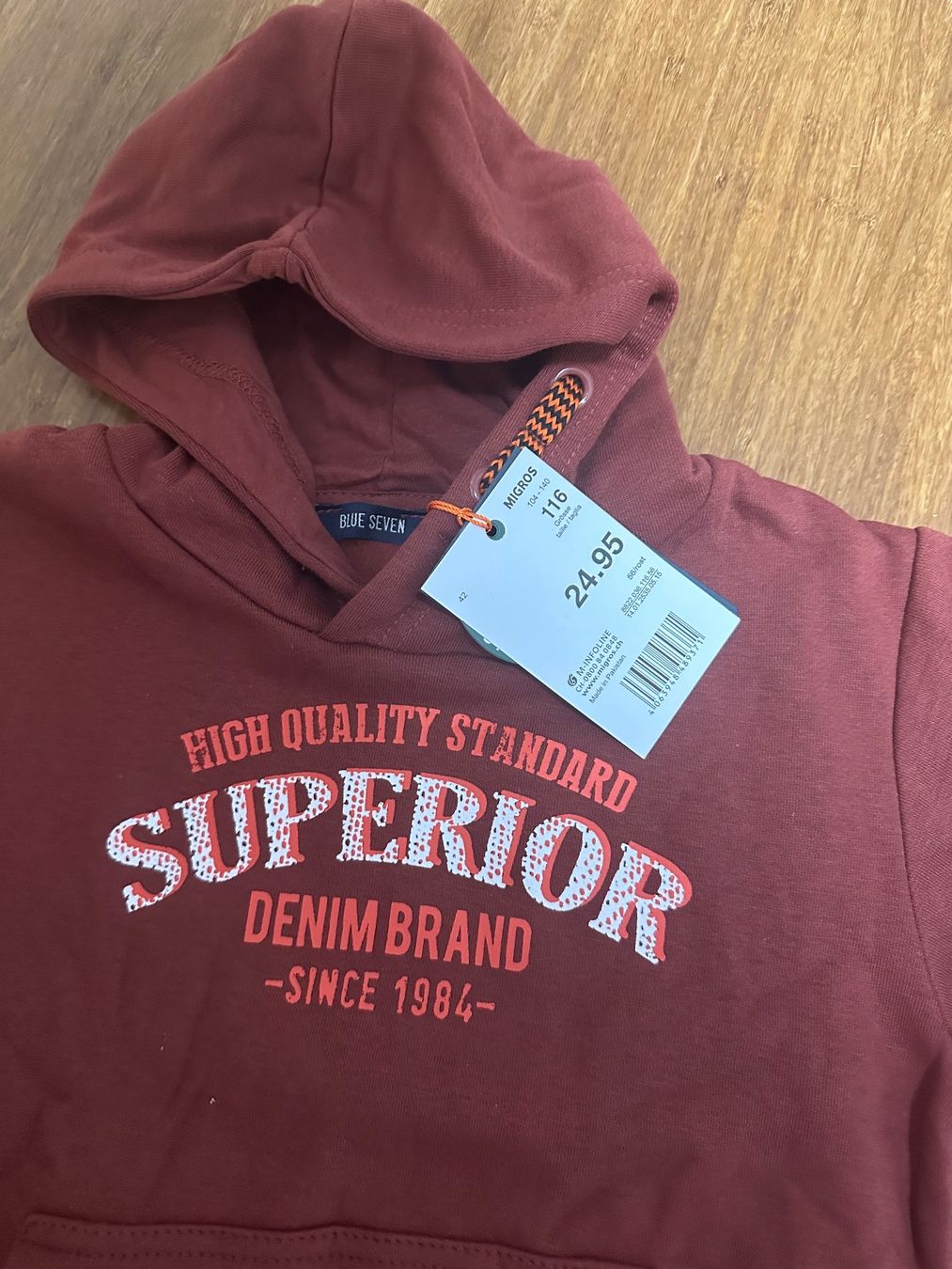 Pullover & Sweatshirts: Kapuzenpullover blue seven NEU Grösse 116 – Neu (gemäss Beschreibung) aus Busswil von billib 1