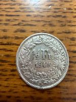 🇨🇭 Svizzera ½ Franco 1945 B – Argento