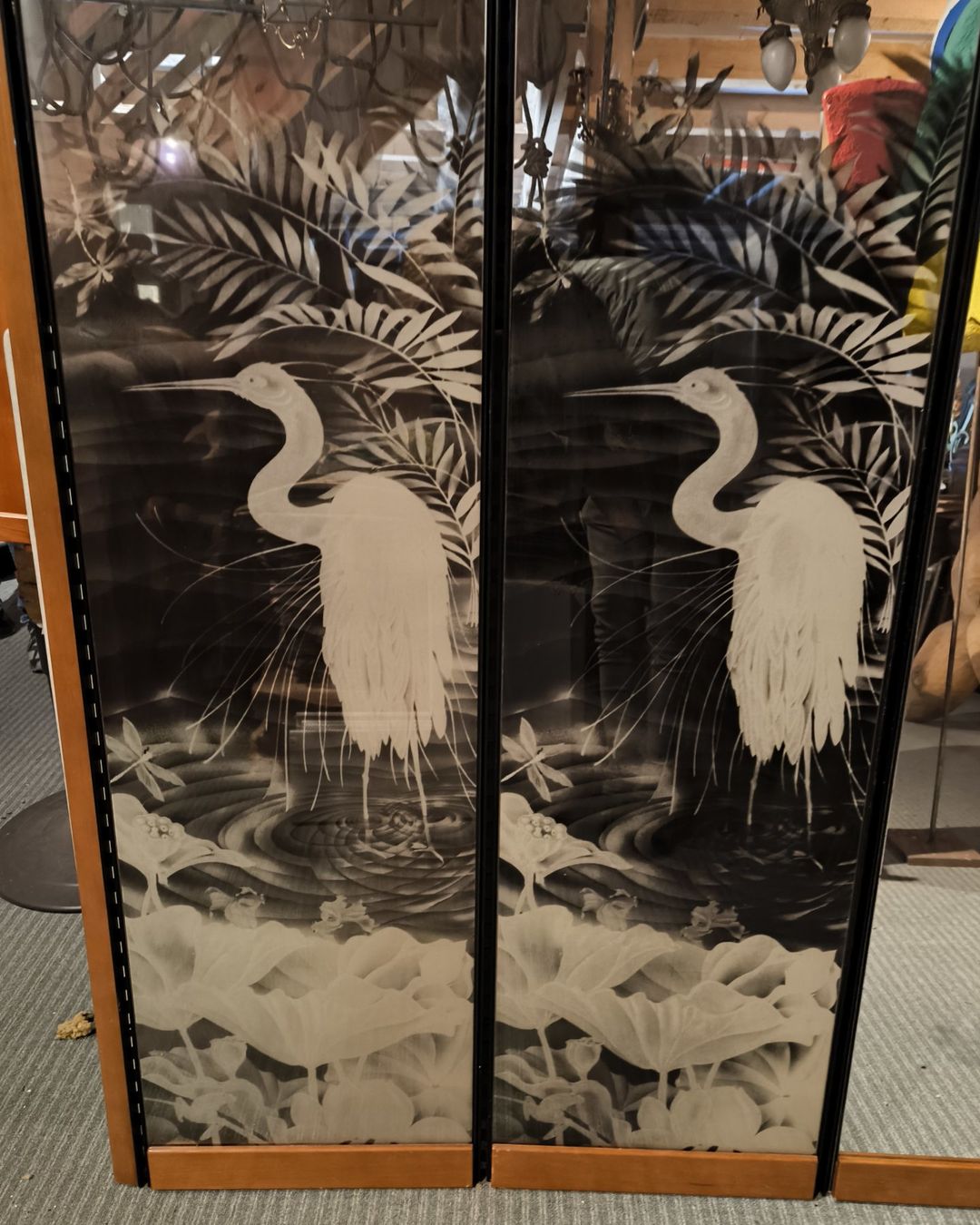 Specchi: Chinoiserie Spiegelwand 3-teilig – Usato da Rorschacherberg venduto da snOOpydOg11 2