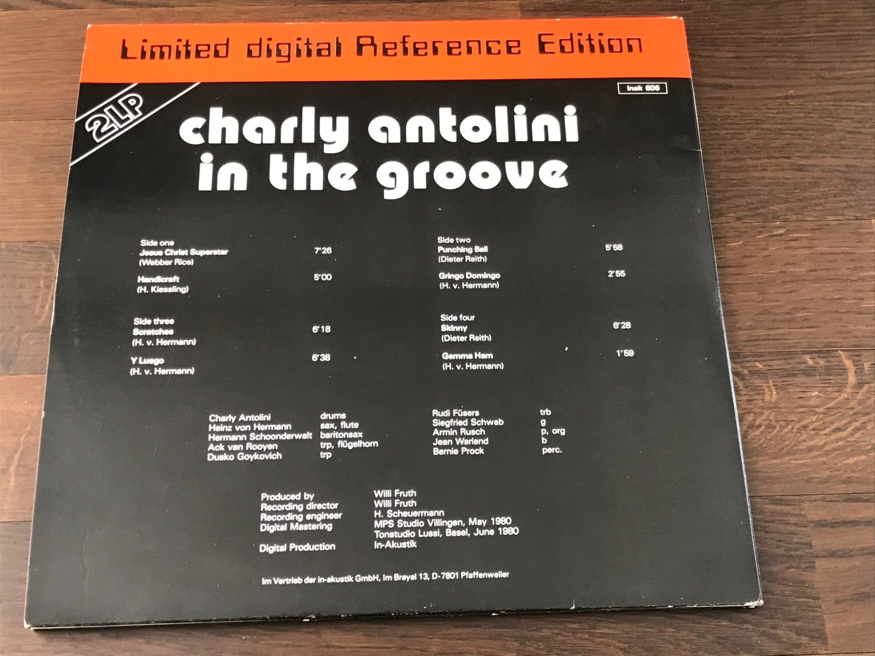 Dischi in vinile: CHARLY ANTOLINI - In the Groove - 2Lp - Limited Digital Ref. – Usato da Buchs AG venduto da Archie 2