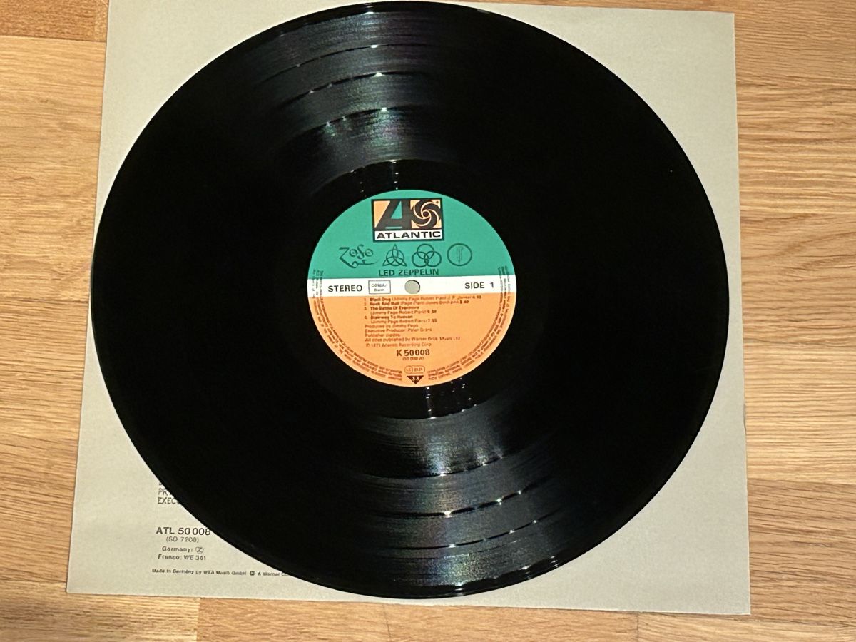 Schallplatten: Led Zeppelin. 1971. Untitled – Gebraucht aus Faulensee von Mizuno06 5