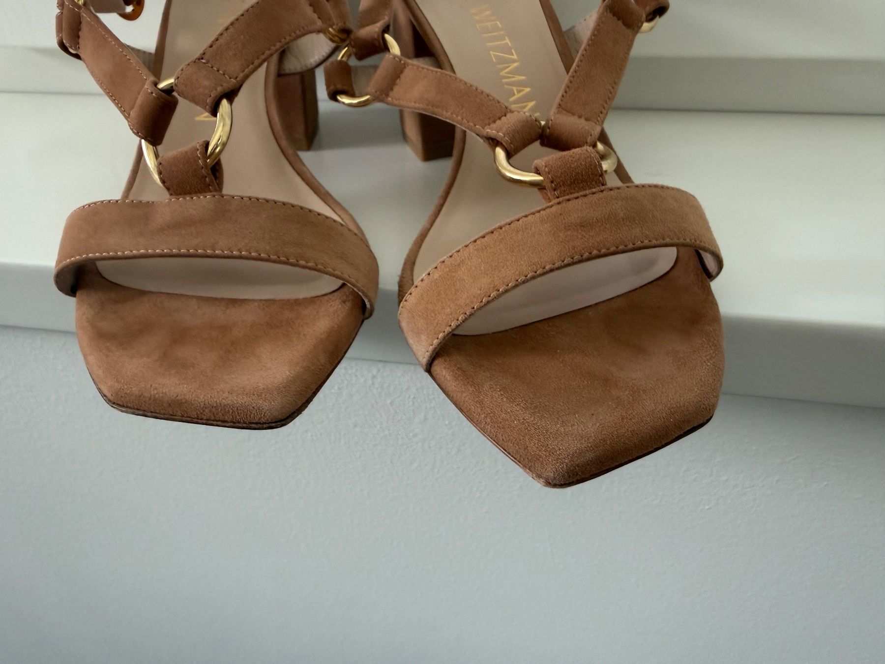Stuart Weitzman Scarpe da donna: Stuart Weitzman Sandaletten Gr. 38 – Nuovo (secondo la descrizione) da Balzers venduto da Lissi57 6