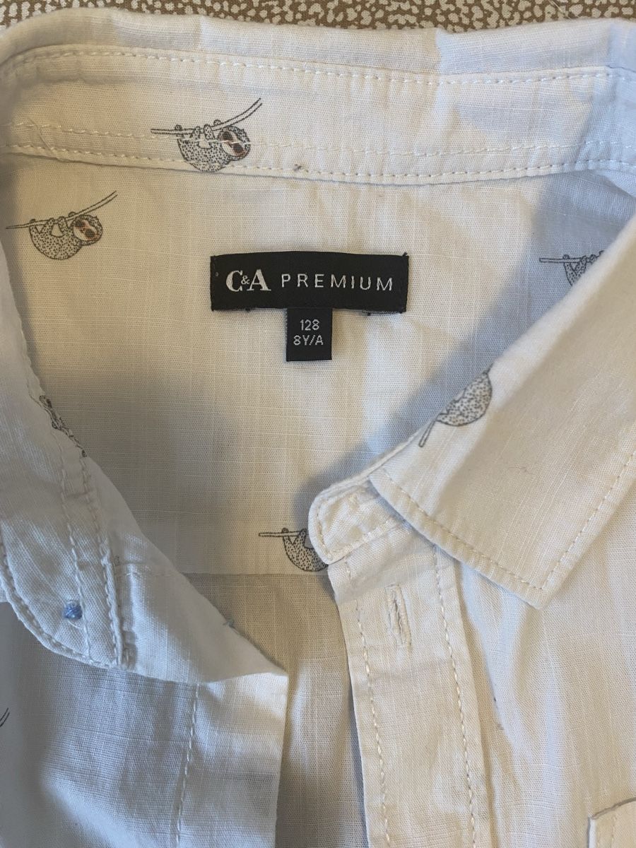 C&A Camicie, T-shirt & Polo: Hemd Baumwolle 100 % C&A – Usato da Gümligen venduto da zeusone1 1