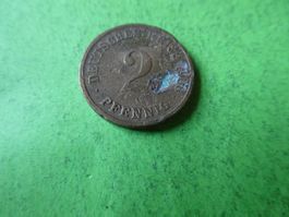 Dt. Reich 1906 G, 2 Pfennig