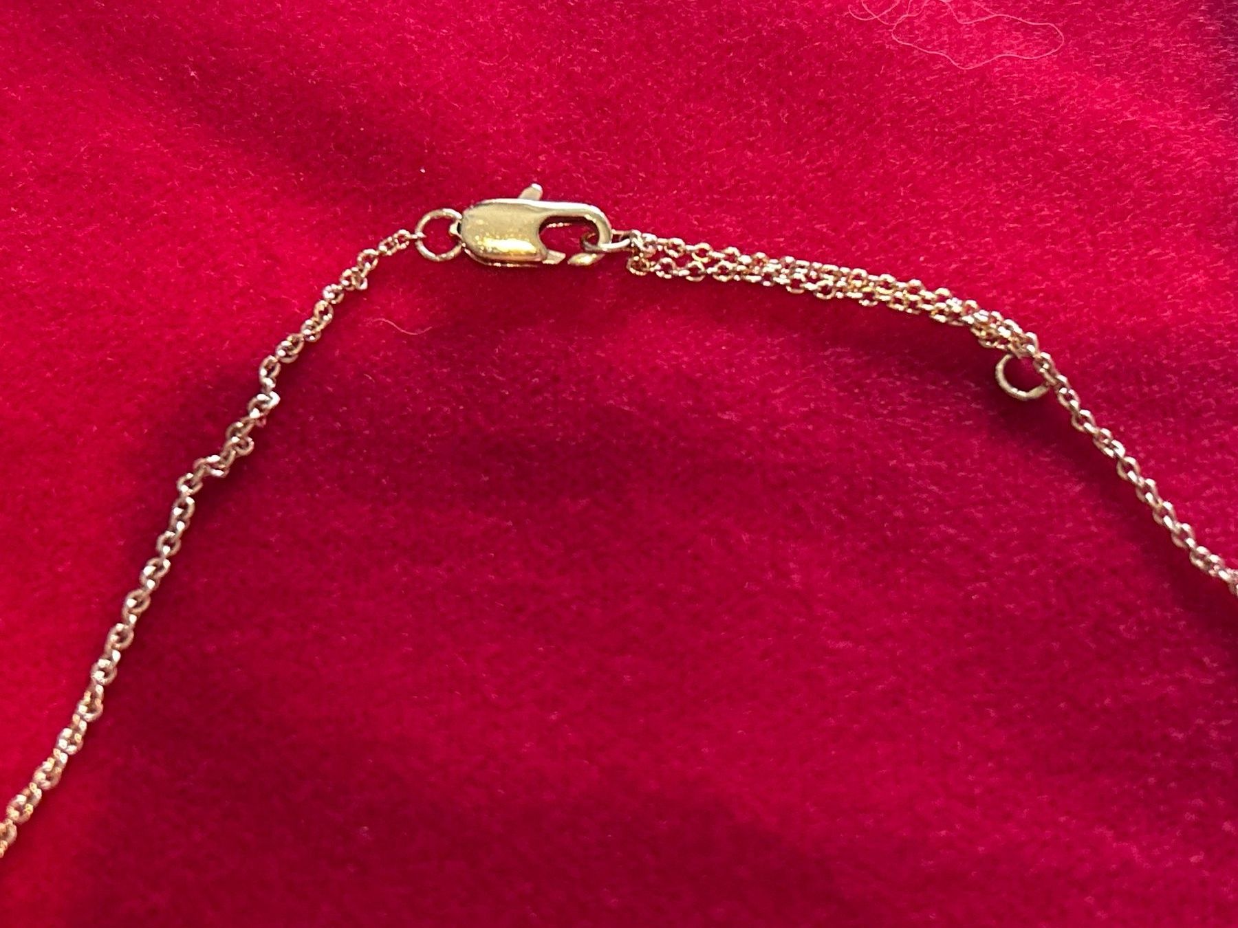 Colliers: Modeschmuck Halskette mit Anhänger goldfarben – D'occasion à Brunnen par Nala2929 3