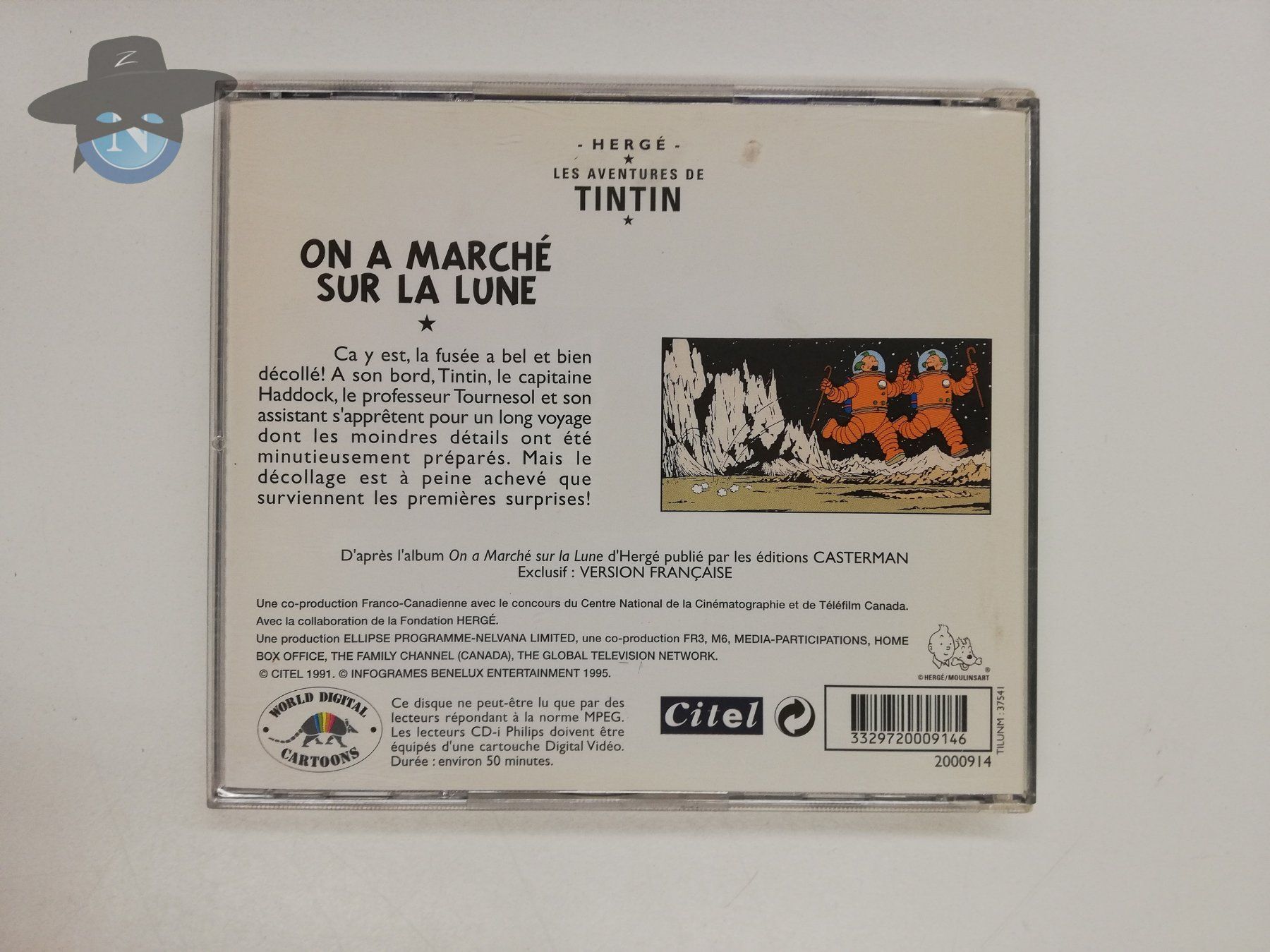 Giochi: Tin Tin - on a marche sur la lune / Philips CDI CD-i – Usato da St. Gallen venduto da zorro_dc 1