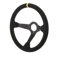 Simoni Racing Lenkrad Wildleder 350mm, Schüsselung 90mm NEU