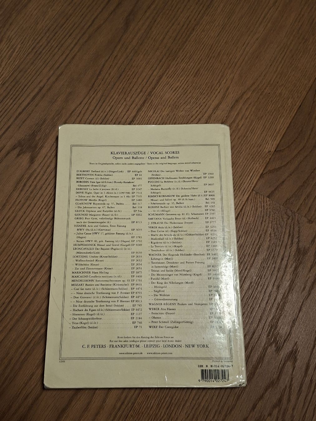 Libri: Klavierauszug Le Nozze di Figaro – Usato da Oberengstringen venduto da Kimchimon 1