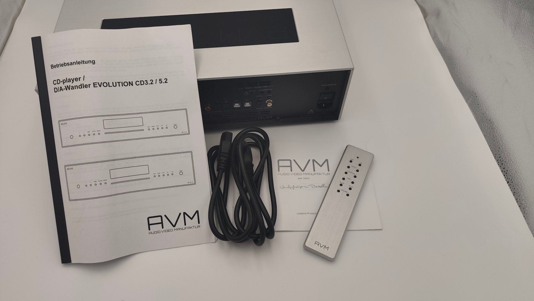 Avm Systèmes audio & multimédias: AVM CD5.2 – D'occasion à Toffen par RohrerHiFiAG 5