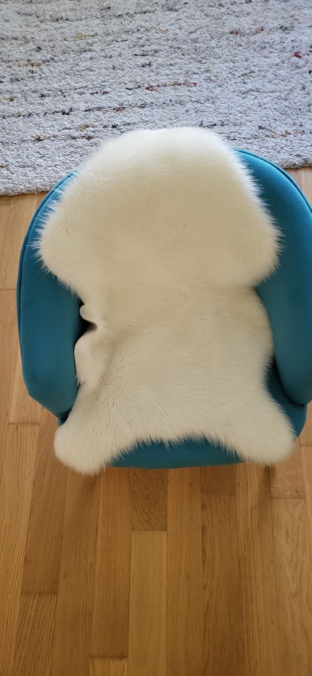 Poltrone: Fauteuil velours bleu canard, style scandinave – Usato da la tour de peilz venduto da alegre02 2