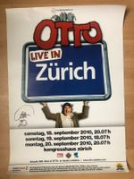 Plakat Poster Otto Live in Zürich 42x60cm und Kaffeetasse