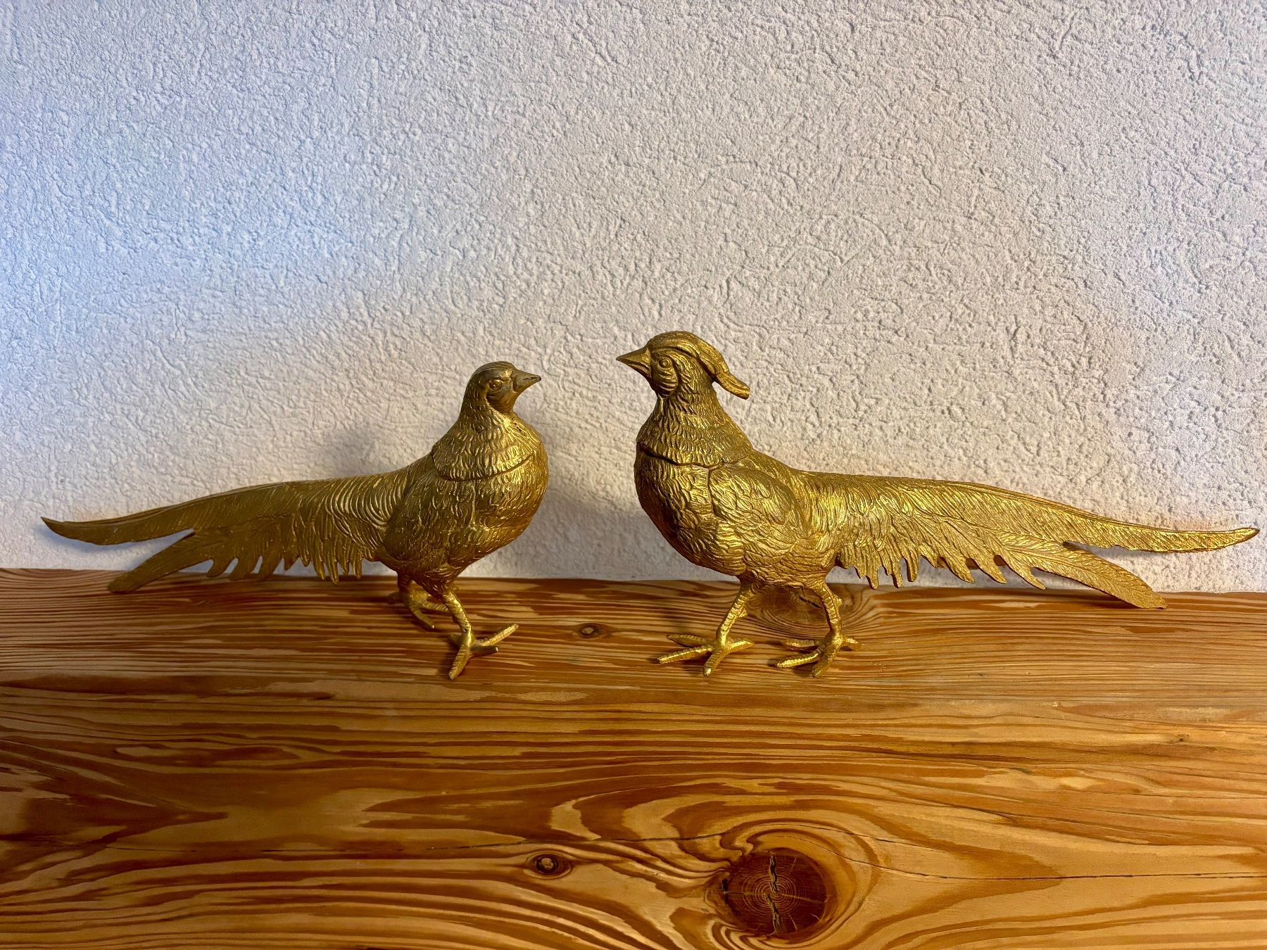 Tutte le decorazioni: Figurines vintage en laiton de faisans – Usato da Conthey venduto da Esteban-97