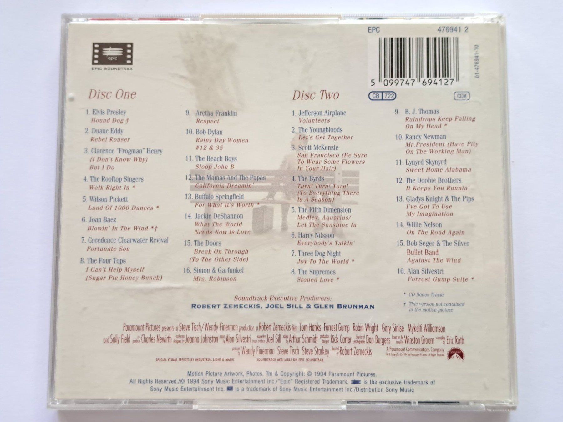 CD: CD Forrest Gump soundtrack – Usato da Pully venduto da bro_n52j 1