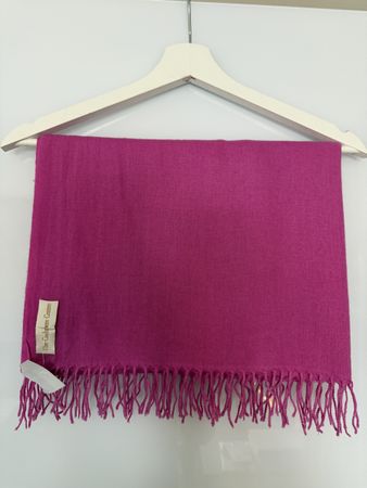 Kaschmirschal in violett/rosa