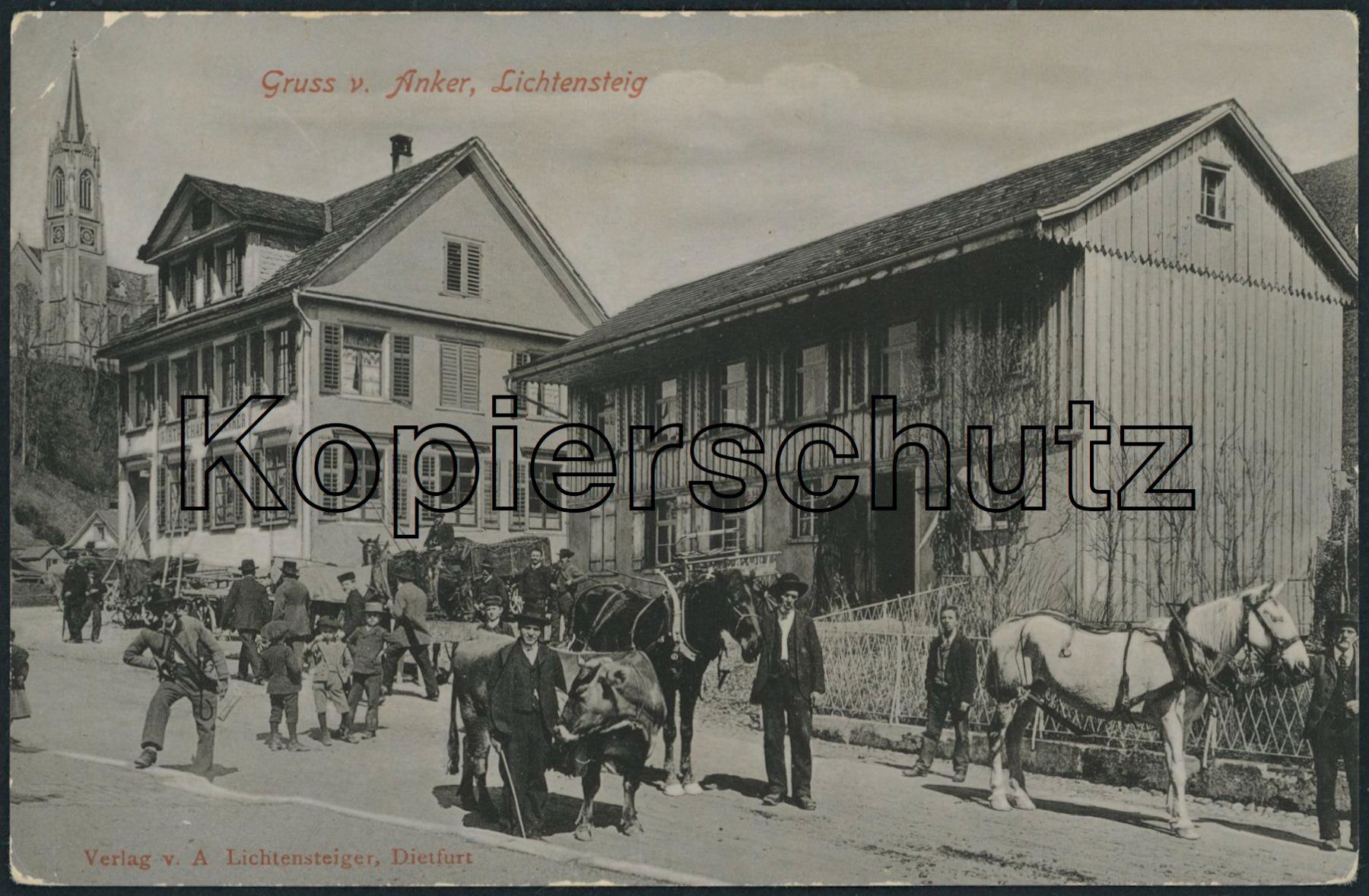 Cartoline postali: SG Lichtensteig – Nuovo (secondo la descrizione) da Schindellegi venduto da leecollect